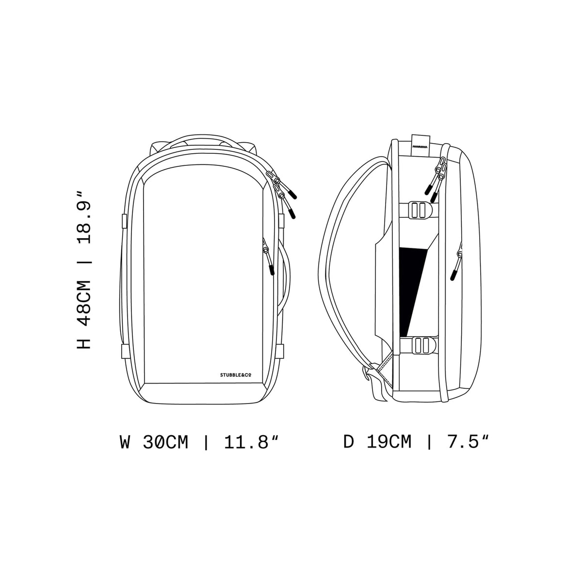 Hybrid Backpack 20L