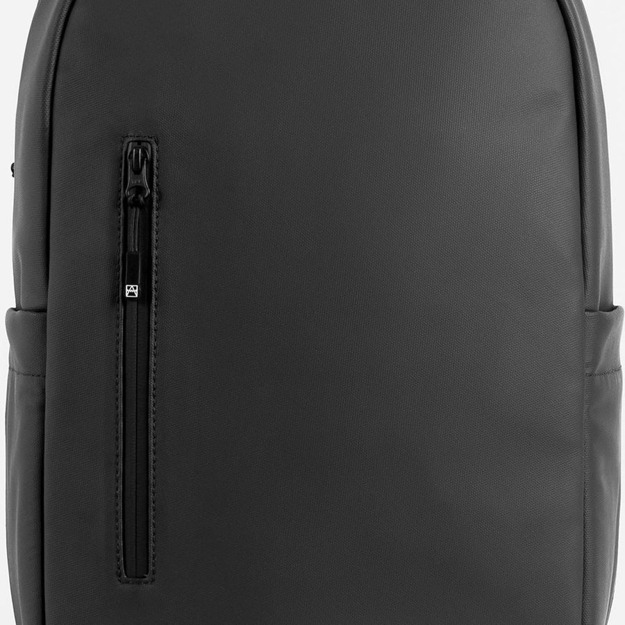 Vertical zip pocket
