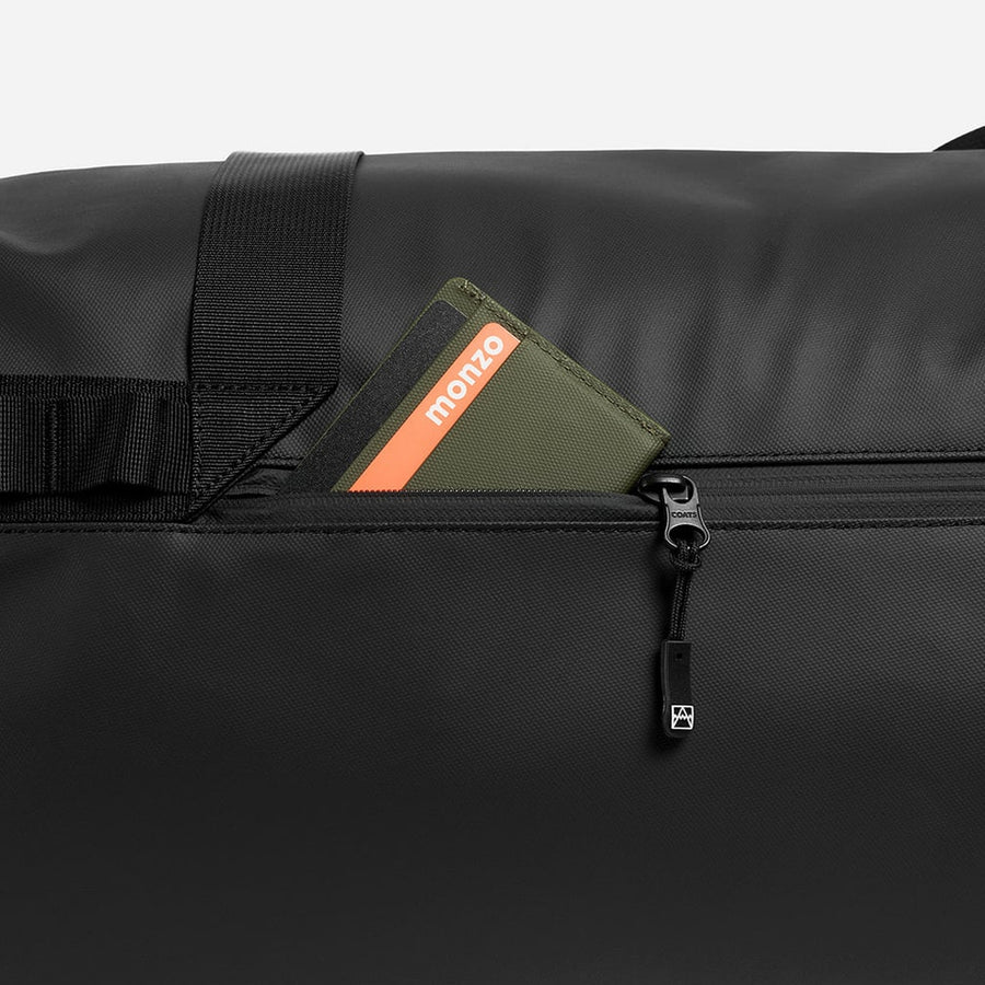 Zipped pocket