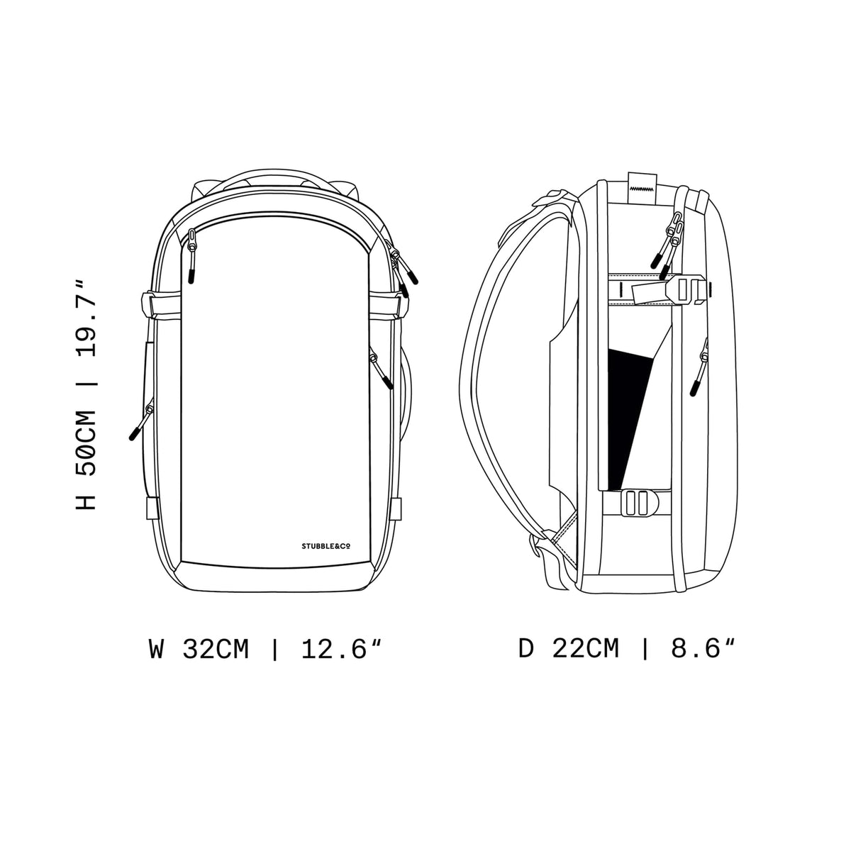 Hybrid Backpack 30L