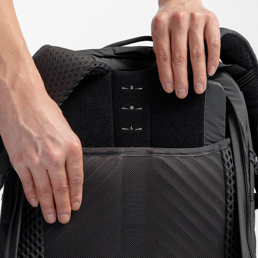 Adjustable torso length