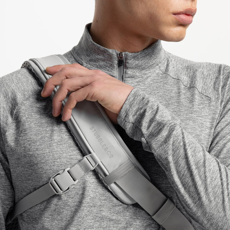 Supportive adjustable shoulder strap