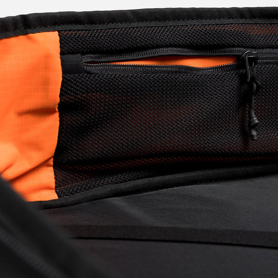 Zipped pocket